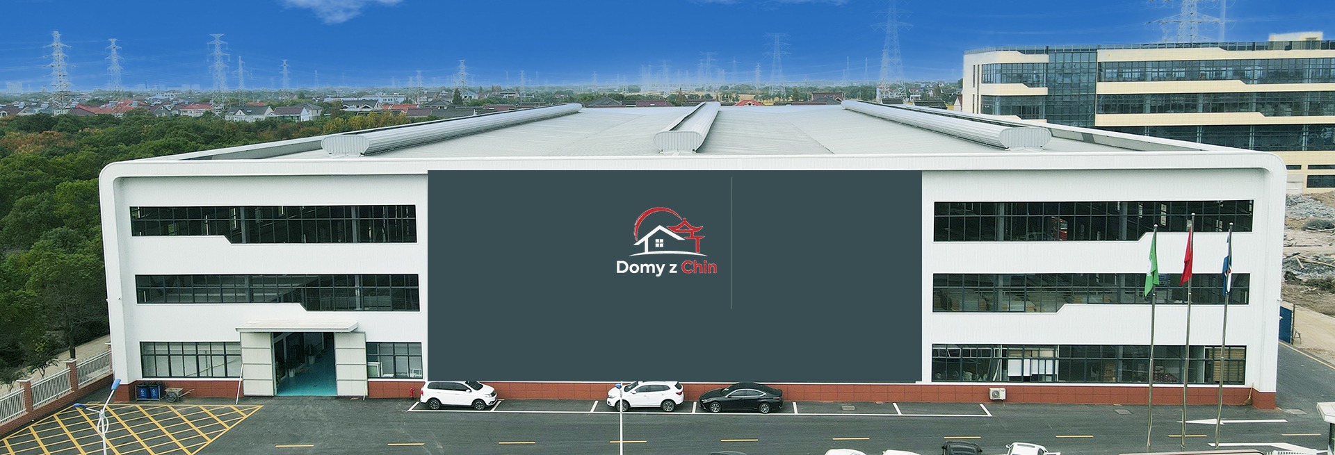 Modular building facility branded Domy z Chin
